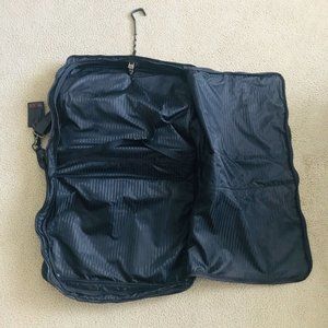 TUMI Bi-Fold Garment Suit Travel Bag Luggage Napa Leather Ballistic Nylon